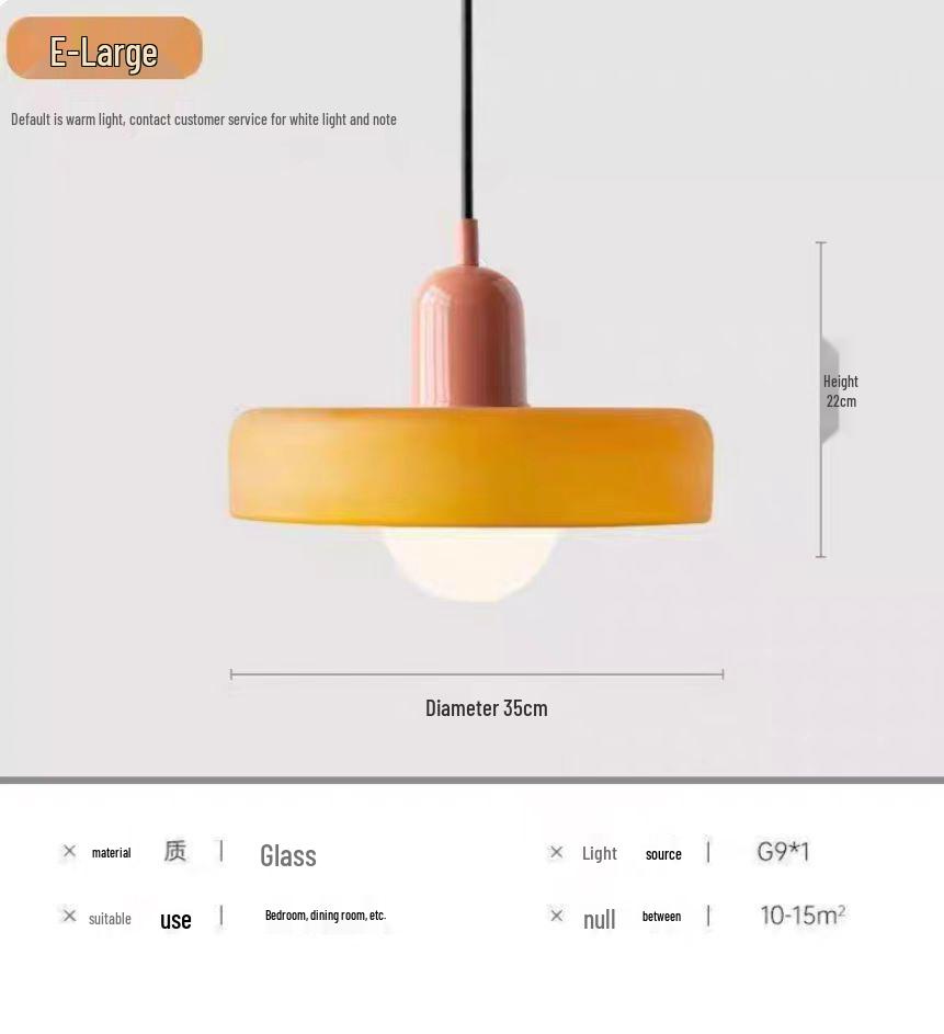 

Винтажный подвесной светильник из зеленого стекла в стиле Мемфис - Современная прикроватная люстра в стиле Баухаус Warm Light