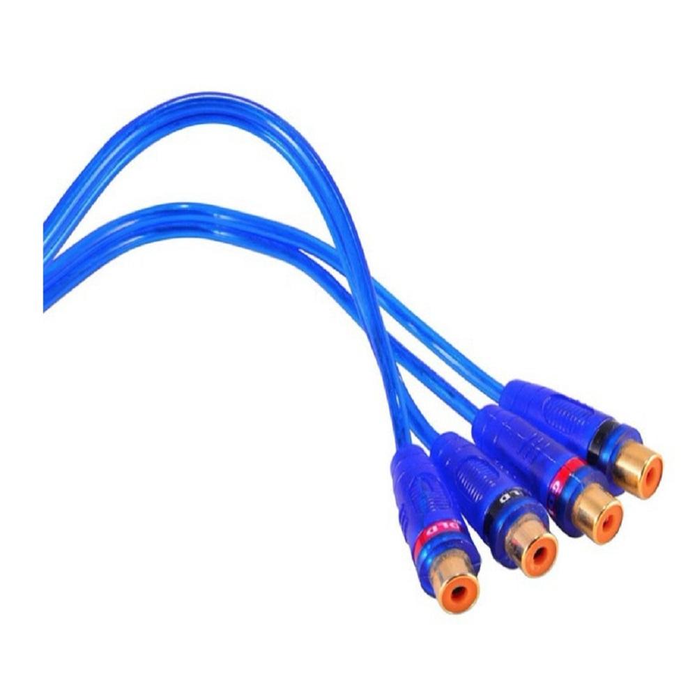 4-Channel RCA Audio Noise Filter Suppressor Ground Loop Isolator Car Stereo 50W