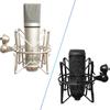 Metall Shock Mount Ständer Mikrofon Spinne Suspension Stoßfest Mic Halter Clip Halterung