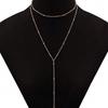 Chic Meerdere Lagen Lange Metalen Kwastjes Ketting Ketting