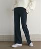 LOEIL Formal Line Bootcut Slacks - Charcoal