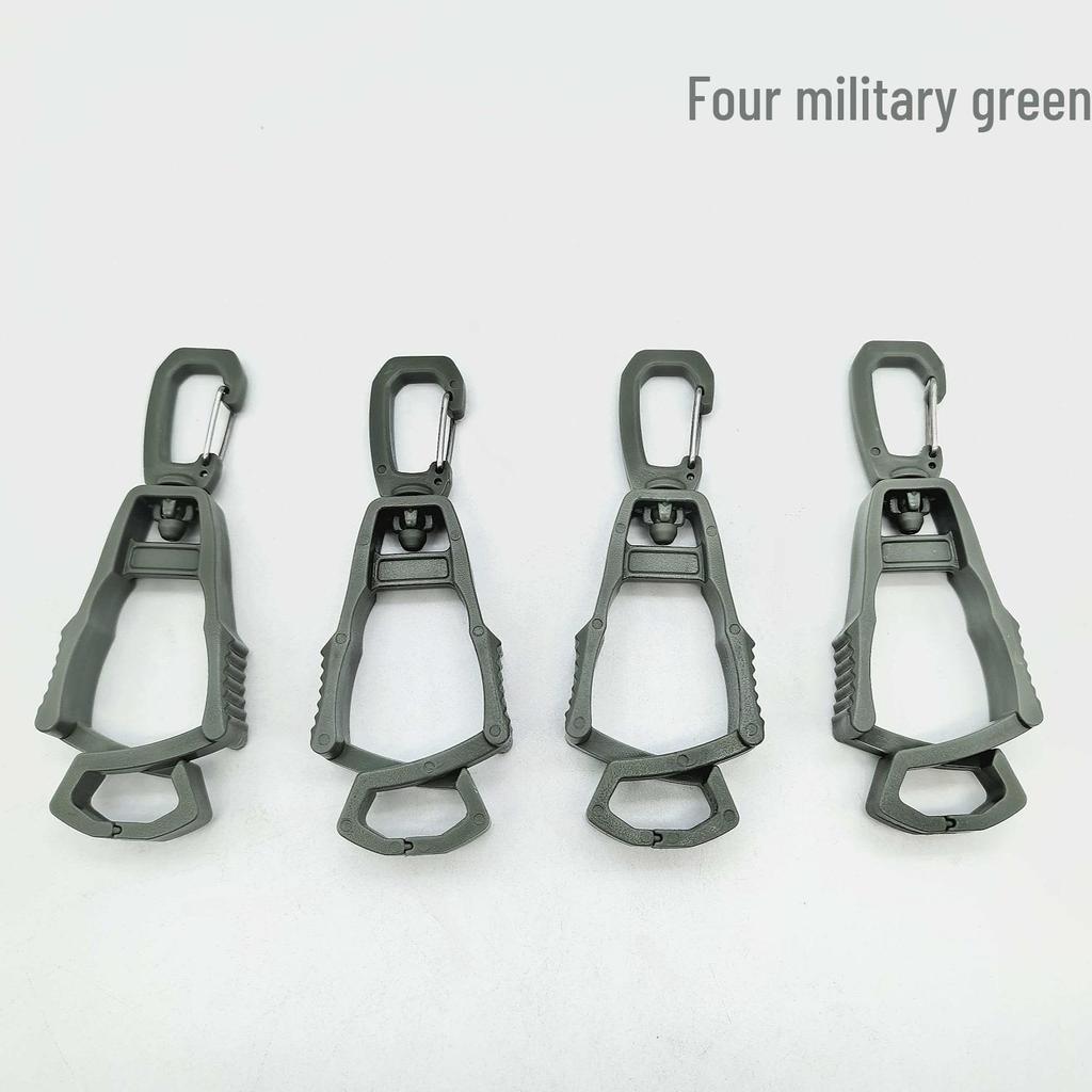4-Piece Outdoor Anti-Lost Glove & Hat Clips - Multi-Functional Labor Protection Buckles with Free Shipping.