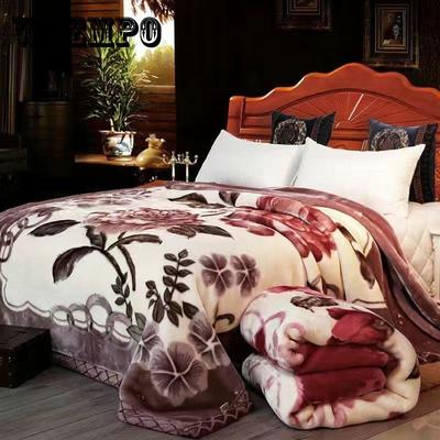High-quality Coral Fleece Blanket Warm Blanket Super Warm and Soft Double-sided Plus Fleece Warm and Breathable Bed Sheet Napping Blanket