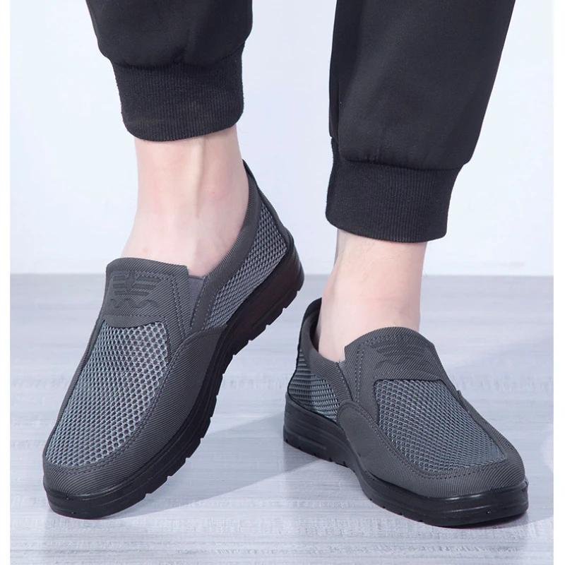 Gorąca Wyprzedaż Męskie Sneakersy Casualowe Buty do Chodzenia Oddychające Męskie Mokasyny Zapatillas Hombre Męskie Casualowe Tenisówki Chaussure
