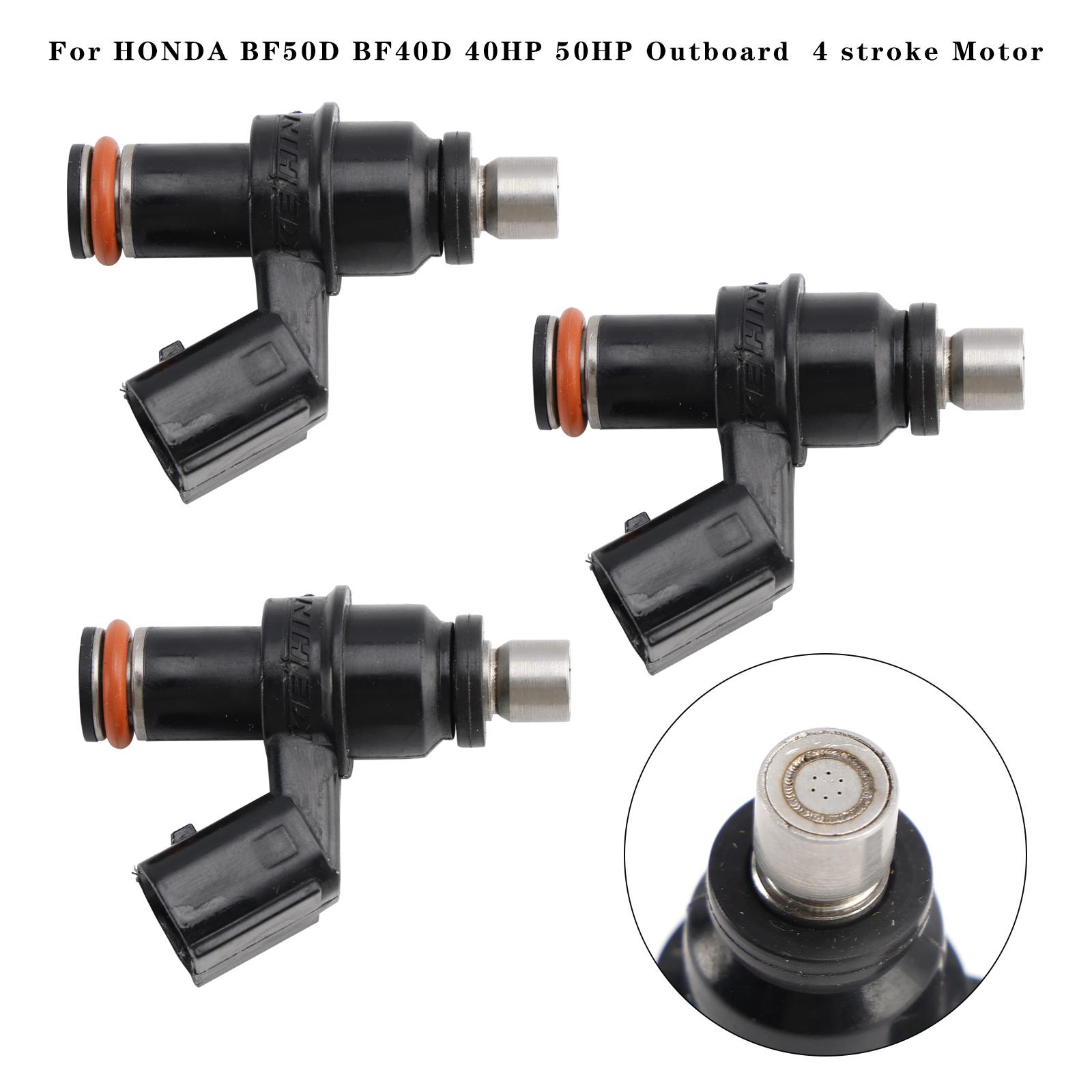 

3PC 16450-ZZ5-003 Fuel Injector For HONDA BF50D BF40D 40HP 50HP Outboard