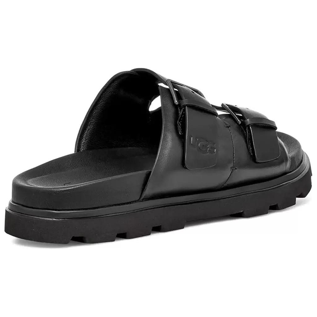UGG Capitola Fashion Simple Slide Sandals Men Footwear Black 1153102-BLACK