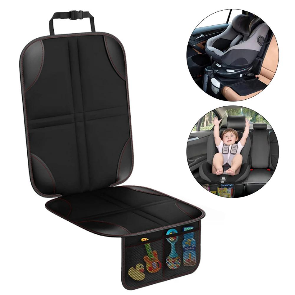 Universal Child Safety Seat Anti-Slip Anti-Scratch Mat Pads Waterproof Car Seat Protective Cover for-Baby Kid Protection
