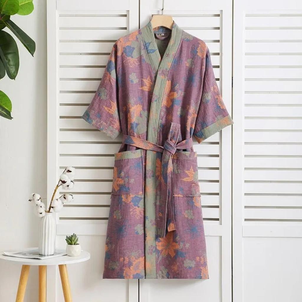 Women's Robe - Ultra Soft Bathrobe With Pockets For Spa & Sleepwear