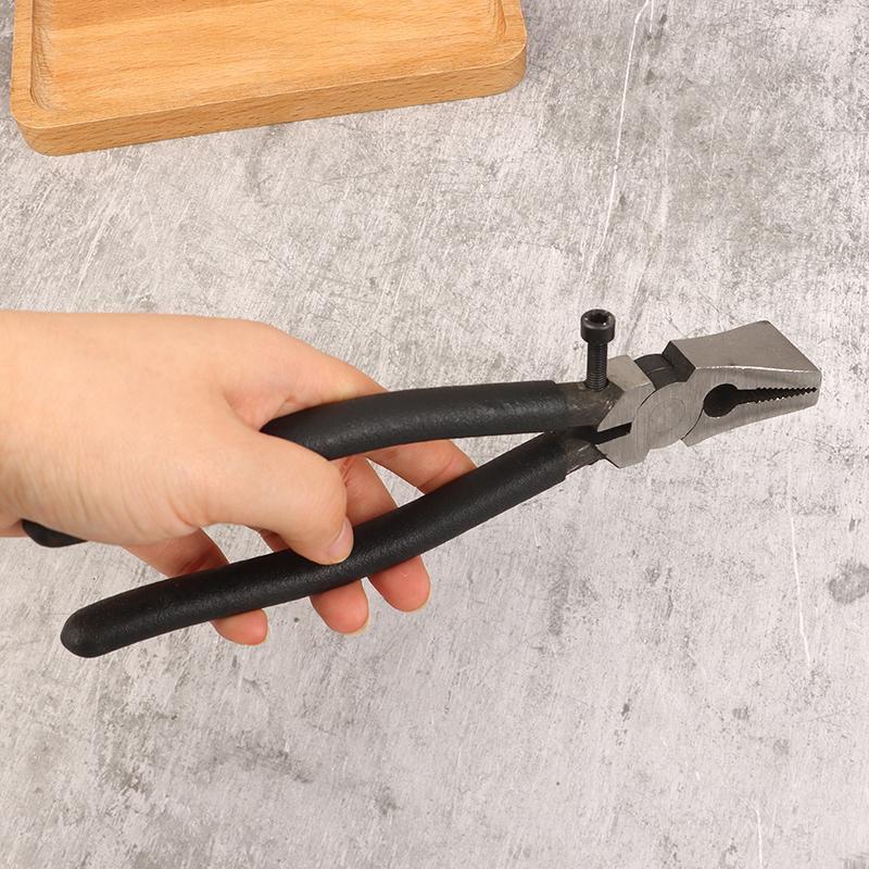 6/8 Inch Model Clamping Pliers Model Tools Adjustable Tiles Nippers Glass Cutter Ceramics Practical Breaker Glass Pliers Diy Too