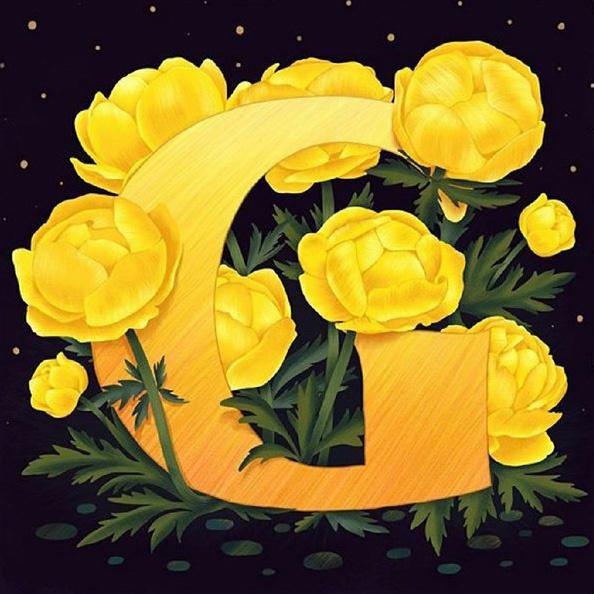 Diamond Painting Flower Picture Of Rhinestone Embroidery Letter Sunflowe Mosaic Handmade Products Home Decoration