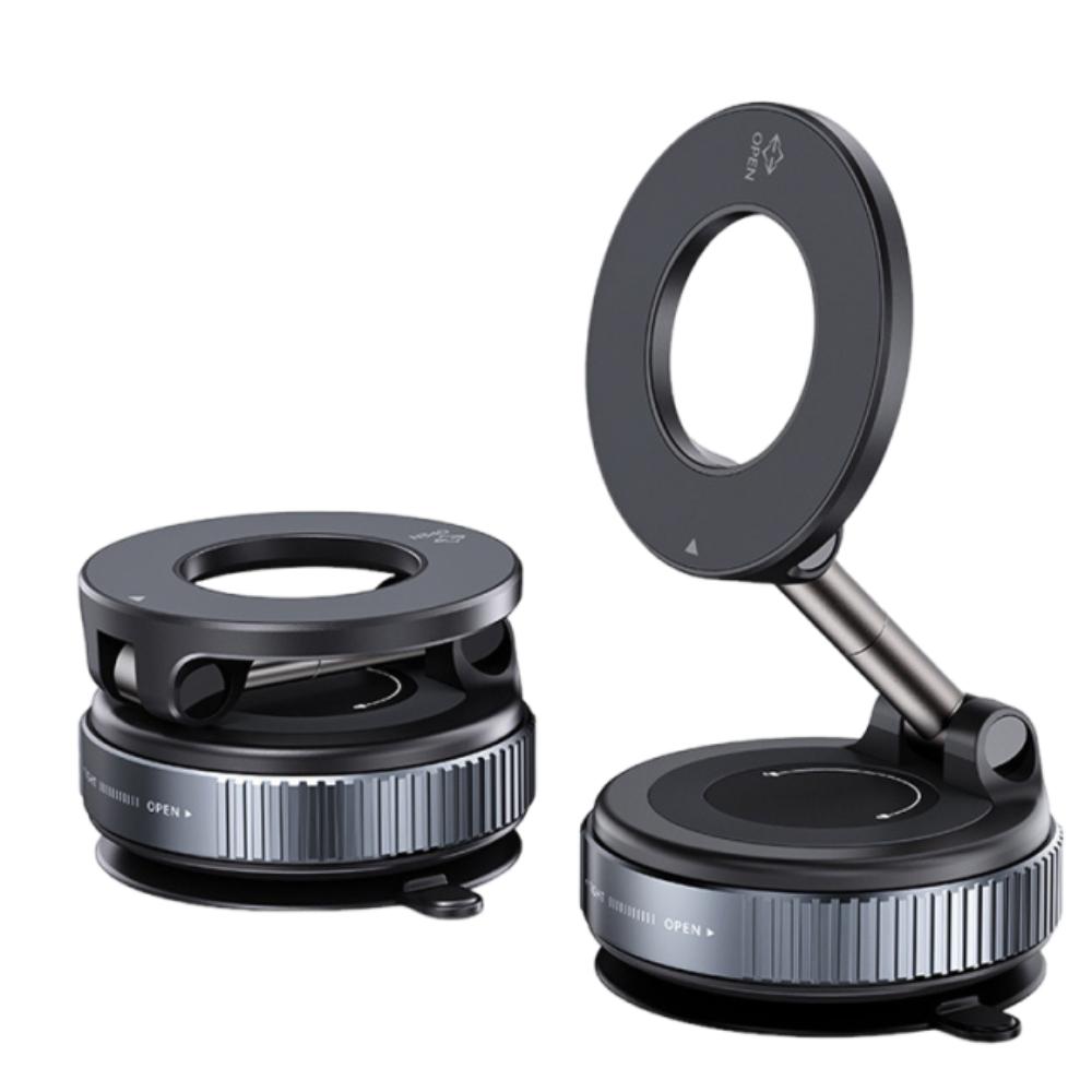 

Magnetic Cell Phone Bracket 360° Rotating Auto Navigation Holder for Mobile Phone Mount Black Basic