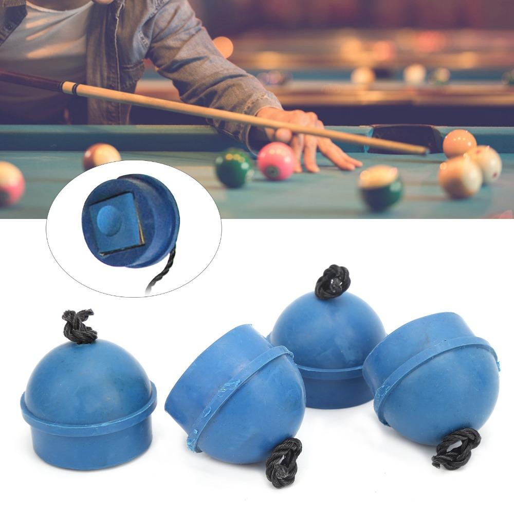 4pcs Non Slip Cue Chalk Holder Rubber Billiard Chalk Holder Pool Chalk Holder  Pool Table