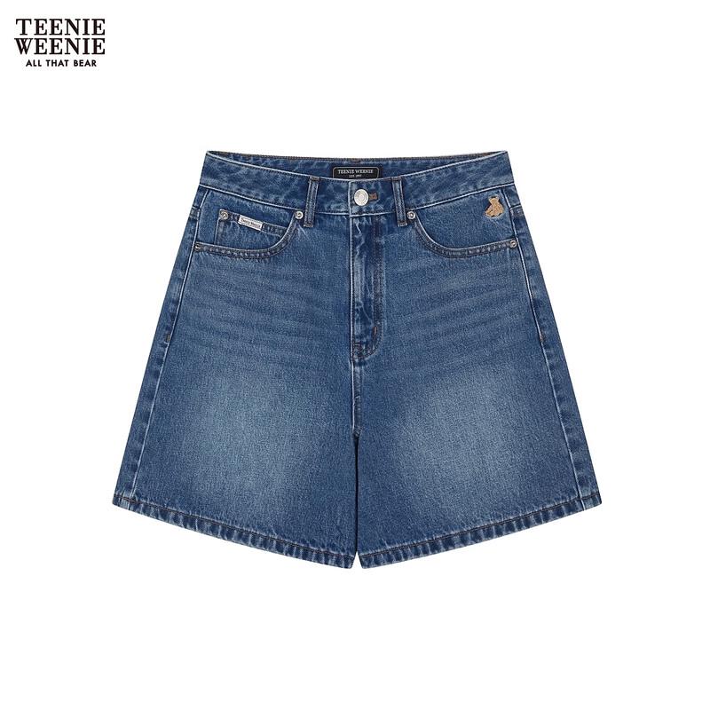 Teenie Weenie Women s High-Waisted Casual Shorts L