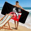 FC Köln Logo Aufdruck Strandtuch, Großes Weiches Schnelltrocknendes Handtuch für Strand Camping Schwimmen