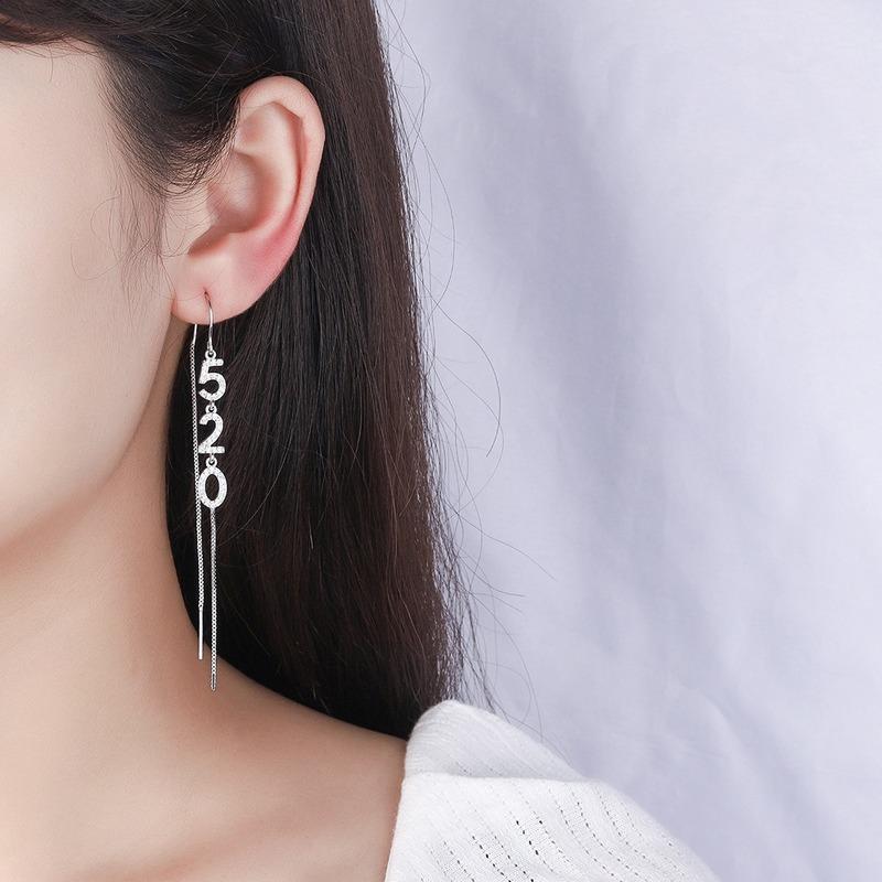 Lindon Women's Zircon Copper Alloy Earrings - Wedding Party Gift Pendant Earrings