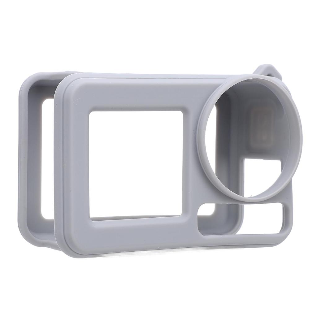 Silikonowe etui do Action 5 Pro Zmywalne Miękkie Antykolizyjne Silikonowe Pokrowiec na Kamerę Sportową z Obiektywem