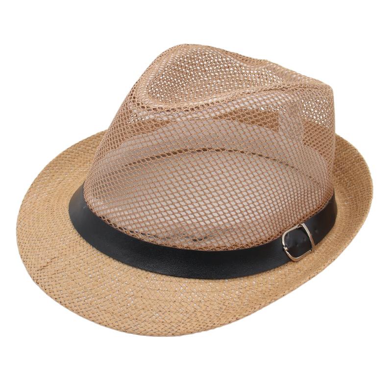 Ausgehöhlter Cooler Zylinder, Kleine Gürtel-Accessoires, Panamahut, Sonnenschutz, Sommerfoto Triby