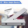 45° Multi Combination Ruler Durable Angle Protractor Tools Set Measuring Tool