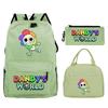 New Dandy's world game merchandise personalized printing primary and secondary school schoolbag three-piece set