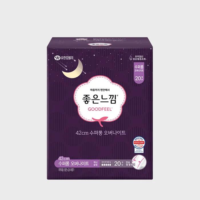 

[Хорошее ощущение] Оригинальные Супер длинные ночные 20 штук x2 упаковки Superlong Overnight 20 sheets x 2 packs