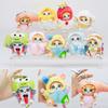 Cartoon Hello Kitty Gudetama Kero Kero Keroppi Kawaii Plush Toys Backpack Pendant Doll Accessories Decoration Kid Christmas Gift