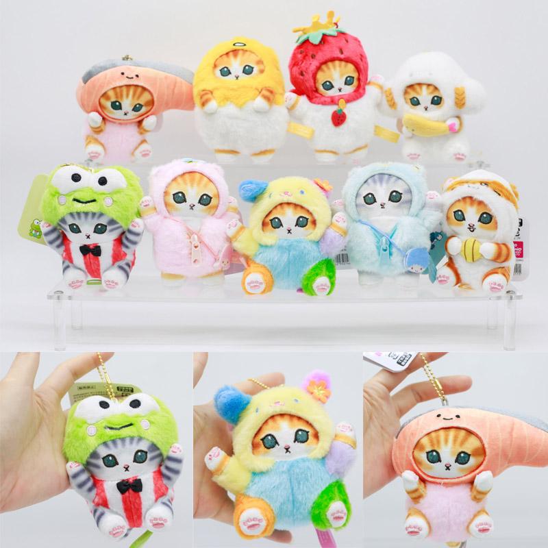 Cartoon Hello Kitty Gudetama Kero Kero Keroppi Kawaii Plush Toys Backpack Pendant Doll Accessories Decoration Kid Christmas Gift
