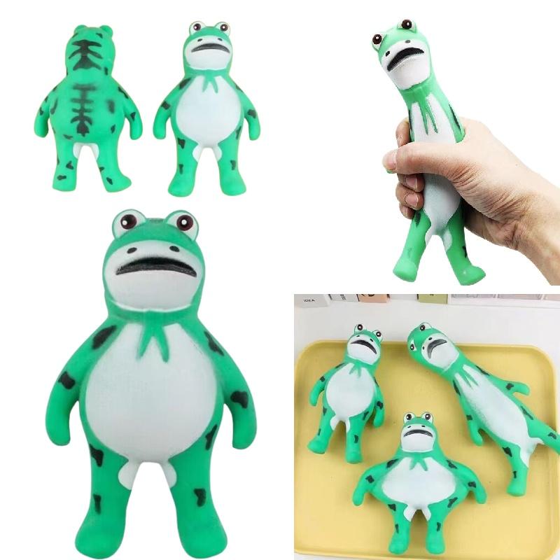 Kreatives TPR Frosch Quetschspielzeug zur Stressbewältigung Großhandel von der Fabrik in Zhejiang