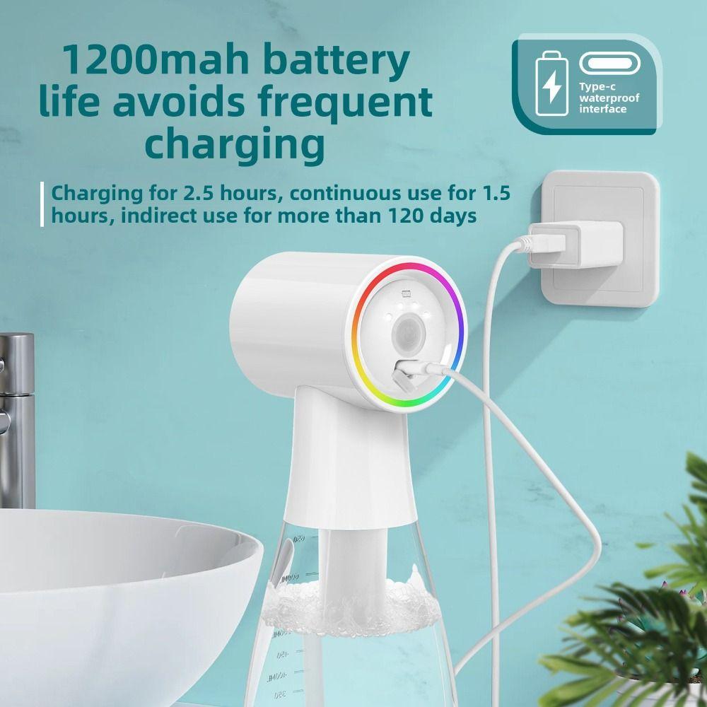 Waterproof Design Electric Aerator High Quality ABS Automatic Foam Machine  Kitchen Use