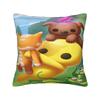 Pillow Cover W-Wobbly L-Life Online Game  Vintage Pillow Case For Sofa Couch Bed Living Room Pillowcases