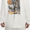 Nike Long Sleeve Tee Dry FiT D.y.e. Fleece Crew T shirT Dq4793 121 S2207