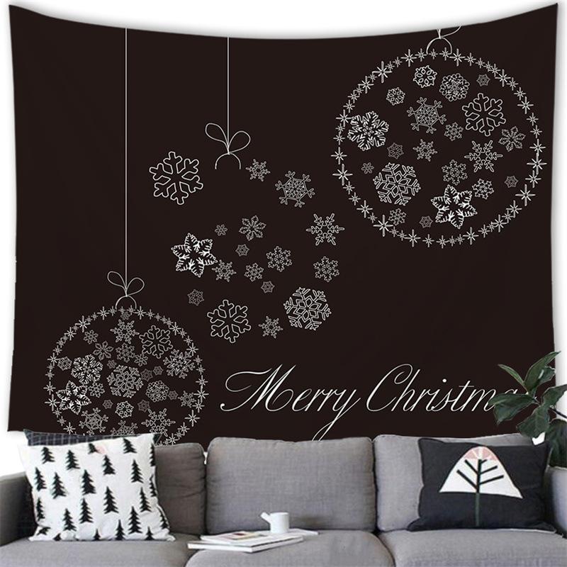 Merry Christmas Celebration Party Tapestry Wall Hanging