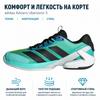 adidas Adizero Ubersonic 5 Flash Aqua Core Black Lucid Orange Men Sneakers Blue JR1735