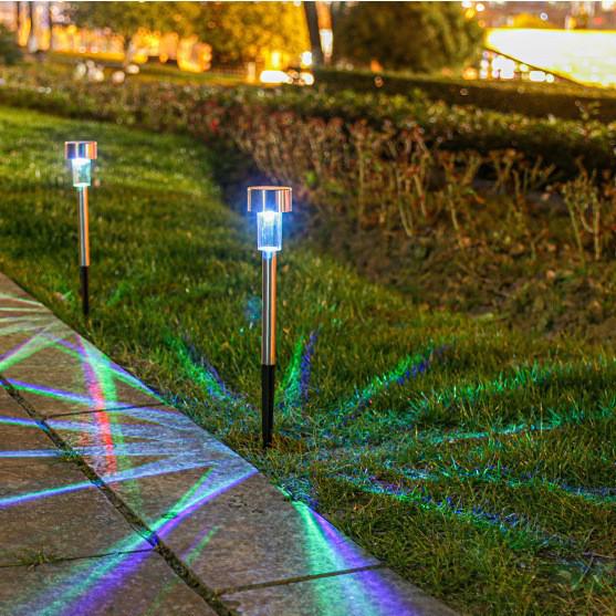 Waterproof Solar Lawn Lights: Automatic Outdoor Night Courtyard Lamp
