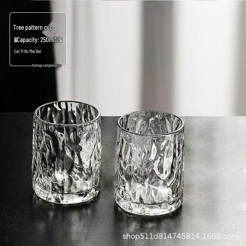 Glacier Glassware Set: Heat-Resistant Water and Beer Glasses with Kettle for Living Room or Guest Reception
