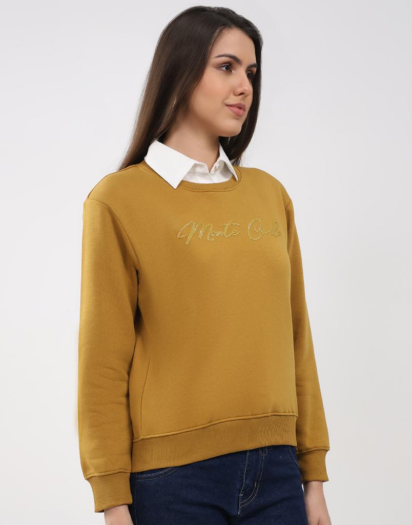 MONTE CARLO Women's Regular Fit Sweatshirt