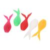 25PCS Fishing Soft Baits TPR High Elasticity Floating Pomfret Bait Artificial Lures Fishing Accessories for Freshwater