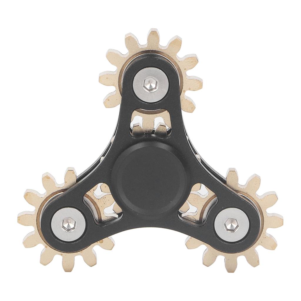 4 Gears   Bearing Toy Stress Reducer Anxiety Game Brass   Bearing Toy for Kids Adult