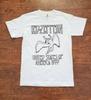 NUEVA CAMISETA BLANCA LED ZEPPELIN EE. UU. 1977 Camiseta Unisex