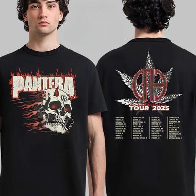 Heavy Band Tourdatum 2025 Doppelseitiges T-Shirt Familie Fan Geschenk Shi NEU 2025!!! High-End-Luxus ist für Männer und Frauen Top Y2k
