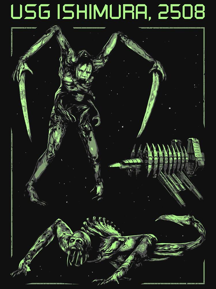 Dead Space Dead Space USG Ishimura Necromorph Classic T-Shirt