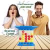Exciting Bounce Ball Game, Plastic Jumping Connect Table Top Board Game for Adults Kids & Family - Birthday & Party Gift