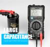 Mini Digital Multimeter9999 Counts True RMS Auto Range AC/DC Volt Amp Ohm Diode Continuity Capacitance Tester DM91A