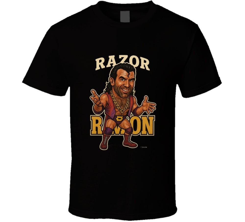 

Razor Ramon Retro Wrestling Legend Caricature T Shirt Unisex T-Shirt XXXXL