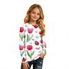 Kids' Fashion Printed Long Sleeve Round Neck T-Shirt