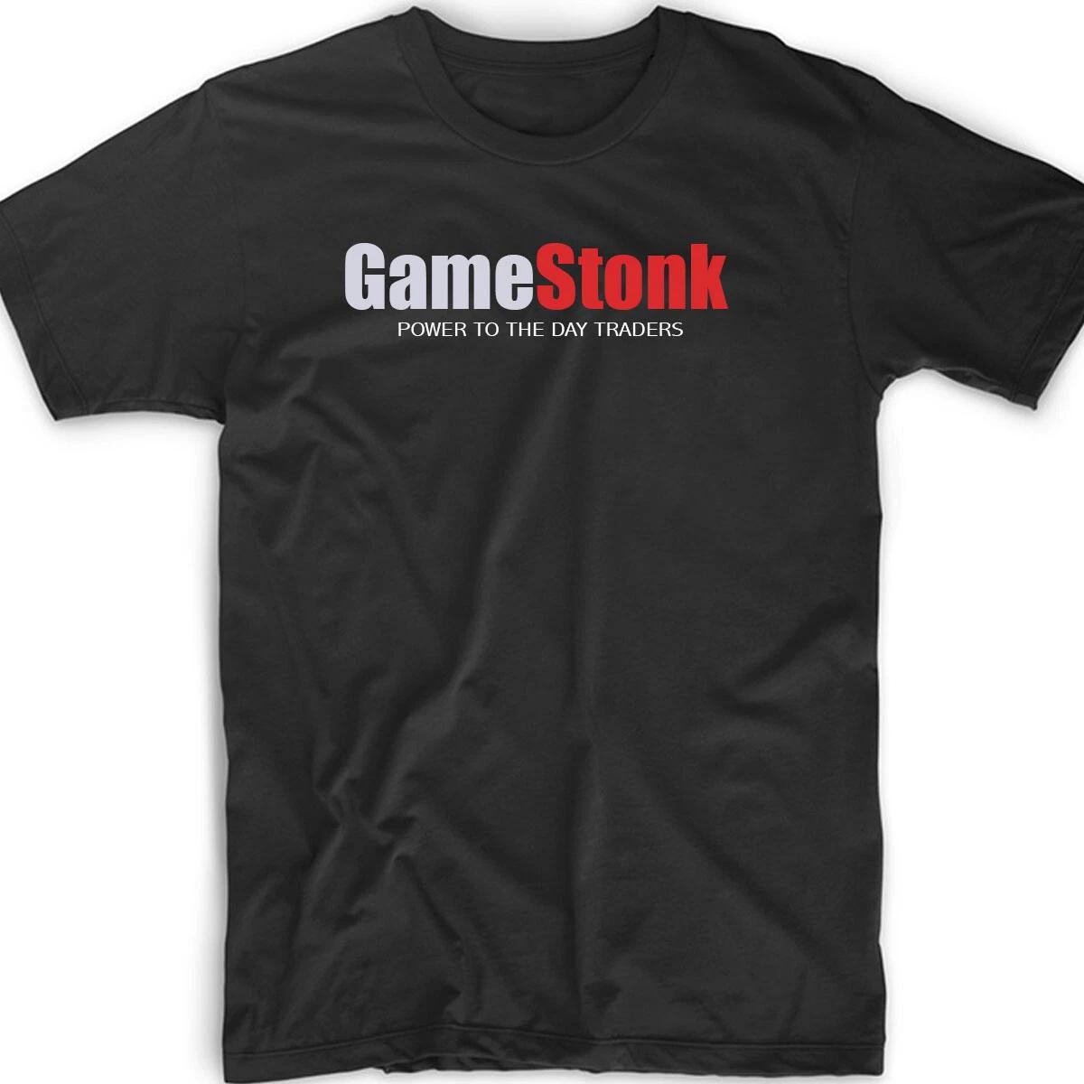 GameStonk Meme T Shirt Tee Day Trader Stock Game Stonk Video Social Media XL