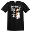 Pop Smoke T Shirt Featuring Rose Star Design Graphic Vintage Style Tee