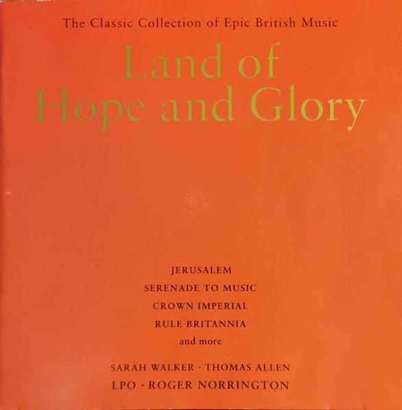 CD САРА УОЛКЕР ТОМАС АЛЛЕН LPO Land Of Hope And Glory 4551472 London Records 1997 Япония Классика Б/у