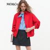 MO&Co. Women's Minimalist Cotton Jacket