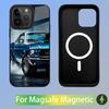 Etui na telefon GT Car F-FordS M-Mustang Dla iPhone 16,15,14,13,12,11,Pro,Max,Plus,Mini,SE Nowe Magnetyczne Bezprzewodowe Ładowanie Magsafe
