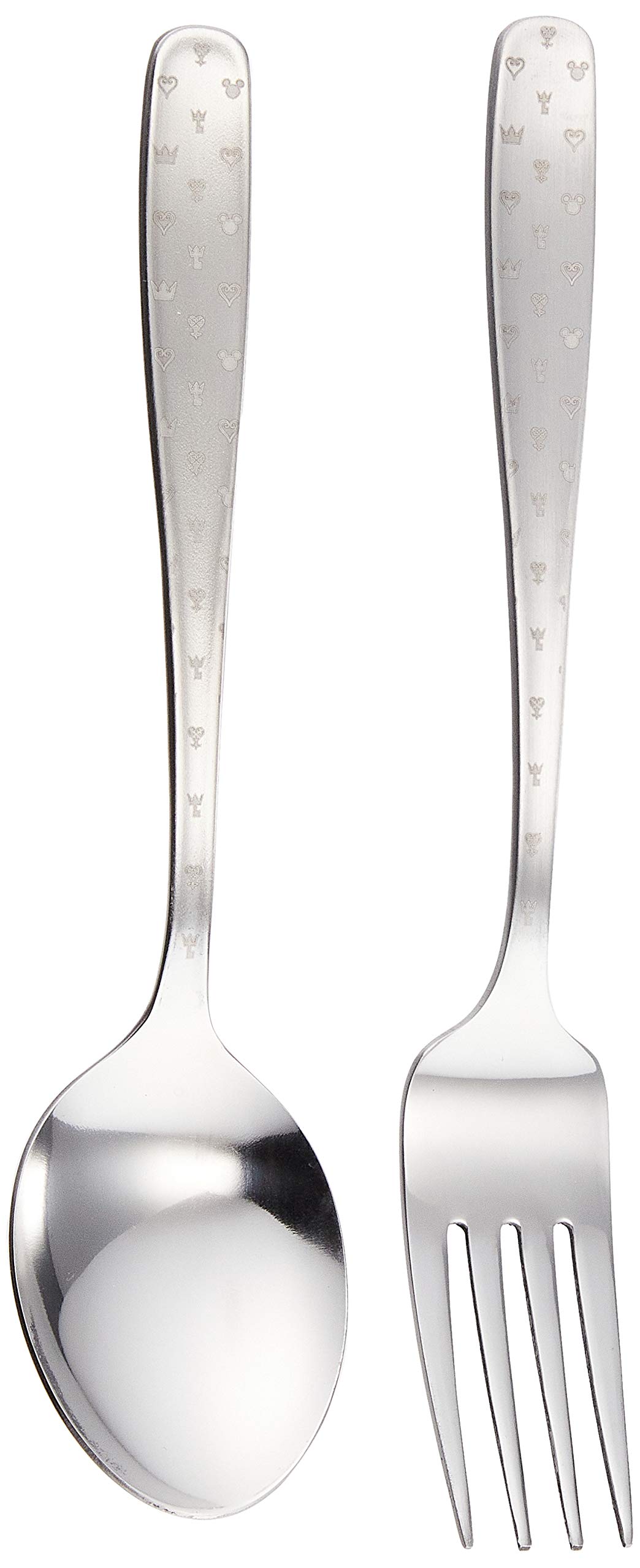 

Kingdom Hearts Вилка Ложка Монограмма Серебро &